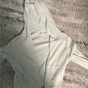 TNA Textured Cream Cardigan